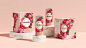 botanical illustration digital illustration ILLUSTRATION  package design  pattern design  cocktail Flowers fruits liquor pattern