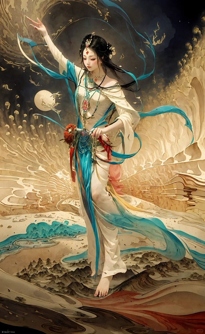 敦煌天女