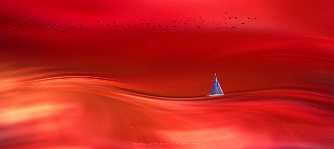 ~ Red waves ~ by Jas...