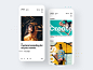 联合商业响应设计时尚应用程序网页设计uiux设计ux ui eccomerce照片类别登陆苹果移动应用程序应用程序设计应用程序清洁最小