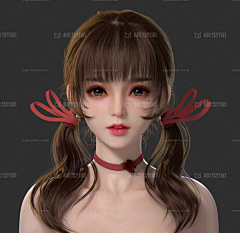 花房姑娘的指尖采集到Cg模型