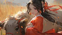 七夕节唯美牛郎织女壁纸