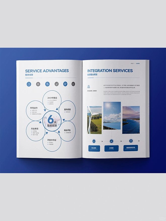 宣传册设计，简约大气高级感企业画册设计排