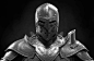 Harros, the Vassal, Dmitry Parkin : This is second character that I made for Mortal Shell.
Zbrush was used for design, prototyping and final sculpt.
Base meshes for armor I created in Softimage XSI and final low poly was unwrapped in Maya and textured in 