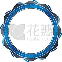奖,圆形,边框,华丽的,乐队,模板,复古,复制,弯曲