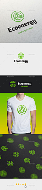 Ecoenergy标志模板——自然标志模板Ecoenergy Logo Template - Nature Logo Templates业务、廉价、环保、生态、能源领域,绿色,叶子,线,标志,单一险种,自然,轮廓,权力,幻灯片,打印,打印好,圆的,安全的,太阳能,风暴,中风,太阳,模板,风,风车 business, cheap, eco, ecology, energy, field, green, leaf, line, logo, monoline, nature, outline, power, p