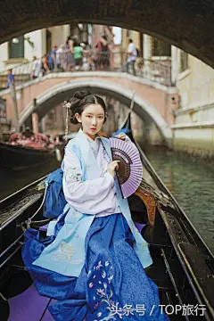 这个妹子穿着汉服环游世界！外国人都惊呆了！-兴趣部落