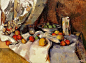 静物 塞尚 法国 布面油画 1898年 68