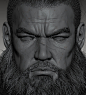 Viking, Junggyu  Kim : Zbrush BPR & Fibermesh 