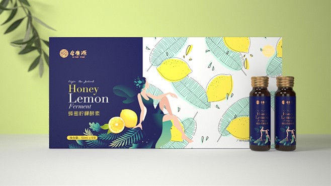 保健品包装设计 酵素包装设计 口服液包装...