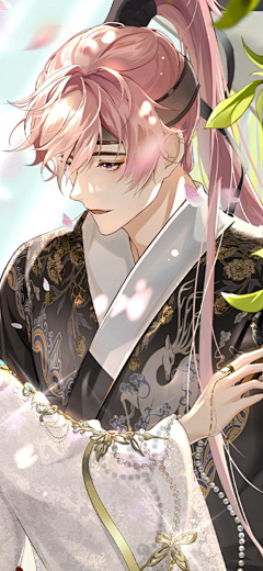 别致的七采集到插画——古风