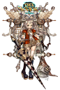 幻想风MMORPG新作《救世之树（Tree Of Savior）》原画。