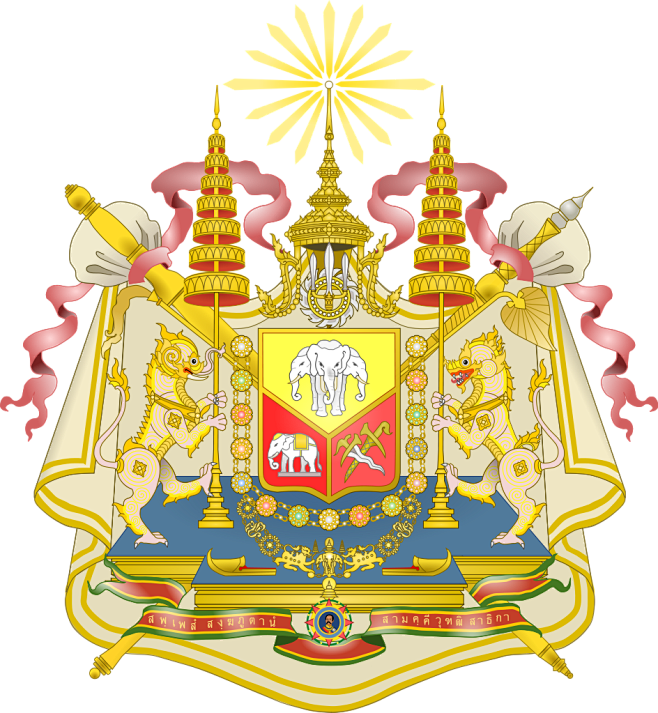 16:07:29暹罗王国国徽(1873-1910)泰式 / 东南亚芥末酱儿同采自baike