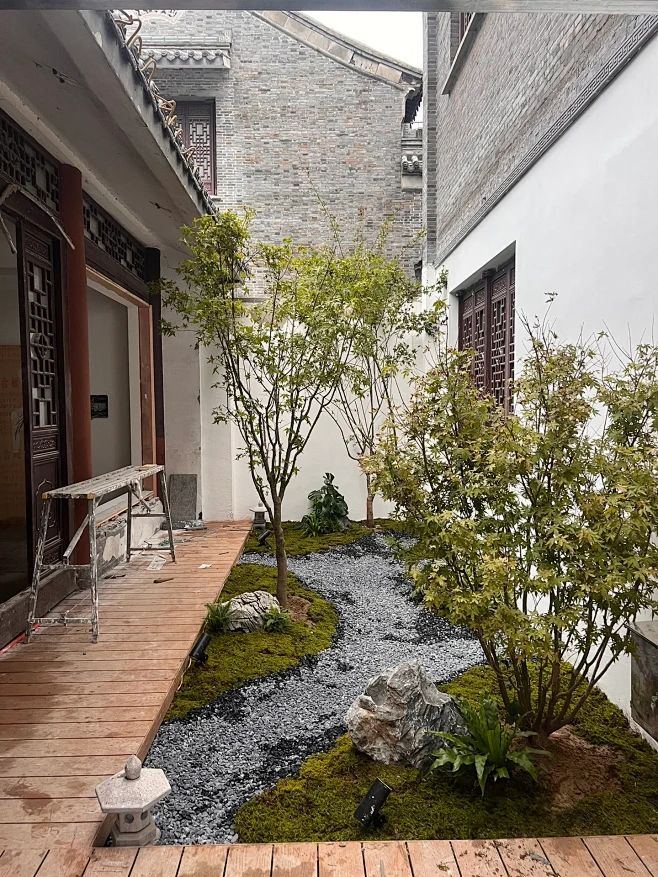 杂木风庭院-花瓣网