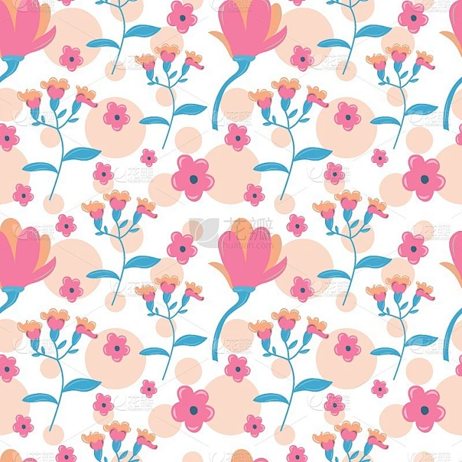 Pattern_Spring_07a素材-花瓣网