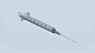 常用的预防针注射器3D模型免费下载（Blend,fbx）