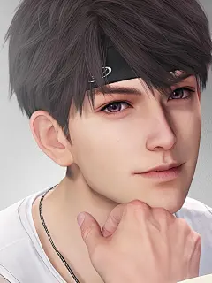 恋与深空动感发带CD海报修复超清4K大图壁纸_6_PigLet Wallpaper_来自小红书网页版