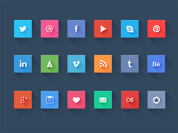Social icons - freeb...