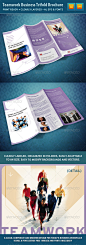 Teamwork Business Trifold Brochure - Catalogs Brochures