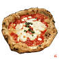 飯テロ Margarita Pizza - ItadakiYasu的插画