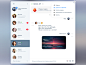 Desktop Messenger interface