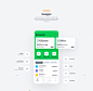 Mobile Banking ，金融，理财，卡片，组件