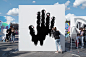 Graffiti Jam Tele2 : Molecular hand for graffiti festival
