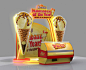 Cornetto Butterscotch : cornetto selling kiosk