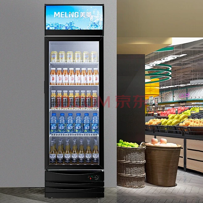 【美菱SC-249FL】美菱（MELING）商用立式冷柜 饮料展示柜 冷藏保鲜冰柜 玻璃门小卖部陈列柜SC-249FL【行情 报价 价格 评测 ...