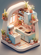 3D迷你屋