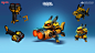 Planet of Heroes: Skins for Magnum, ROOM 8 STUDIO : Magnum is a ranged damage dealer equipped with a cannon containing a surprising amount of versatility. The full roster of gadgets at his disposal includes a flamethrower, a net launcher, and the cannon i