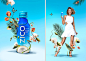 Zico Coconut Water campaign featuring Jessica Alba on Behance