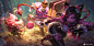 Sugar Rush Evelynn, Braum and Ziggs