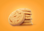 CGI Cookies - Lecrerc : 3d/CGI - Cookies with caramel for packaging - Lecrerc