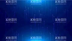 蓝色科技背景  - 源文件下载【酷图网】科技背景,科技素材,线条,素材,光斑,光点,大数据,人工智能,区块链,云计算,场景,抽象,元素抽象素材,海报背景,封面背景,海报场景,抽象背景,背景,