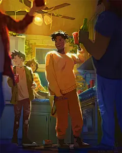 心上一画！蕴含奇思妙想的梦幻场景插画