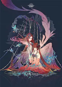 NO.39#本土插画推荐#来自四川美院13级动画系的@五方莲子 同学的插画作品。
