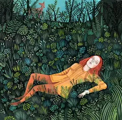 谁是爱情童话中的美人鱼手绘插画欣赏