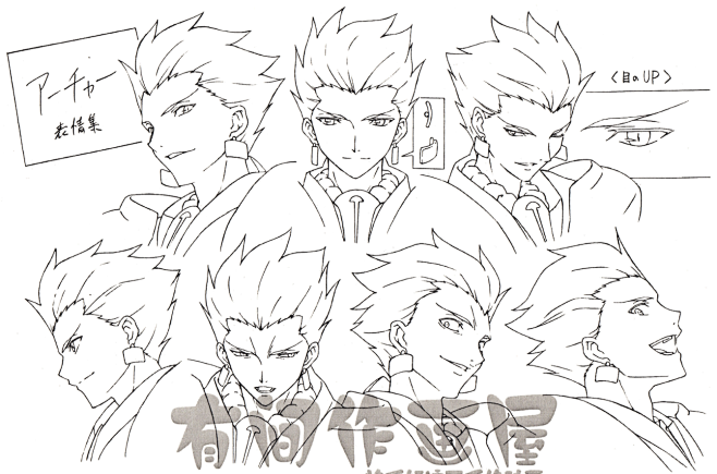 《fate zero》动画设定全集 人物...