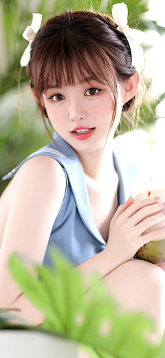 长腿护法采集到大靓女+头像+仙气脸