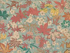 千代纸纹样 | 千代纸起源于京都，由奉书纸所制成，是一种十分昂贵只提供给皇室使用的纸。品质最好的奉书纸产于爱媛县和越前县。