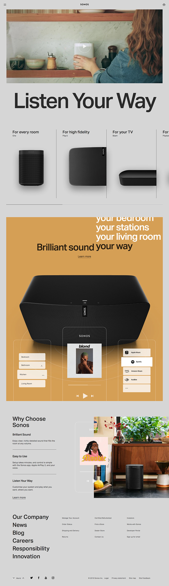 Sonos Landing Page E...