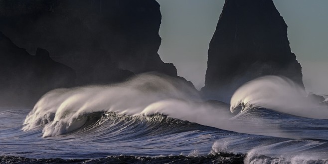 Beach, Pacific Coast...