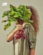 clean food Greens healthy Knorr organic photography campaign vegan vegetables