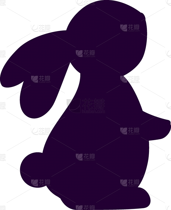 可爱的,小的,兔子,明信片,白昼,自然,...