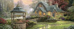 森林小屋桌面壁纸-桌面背景-高清壁纸下载-彼岸桌面