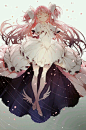 ♣沐湷搬运♣魔法少女小圆 鹿目圆 少女 神 翅膀 唯美 pid: 57114653