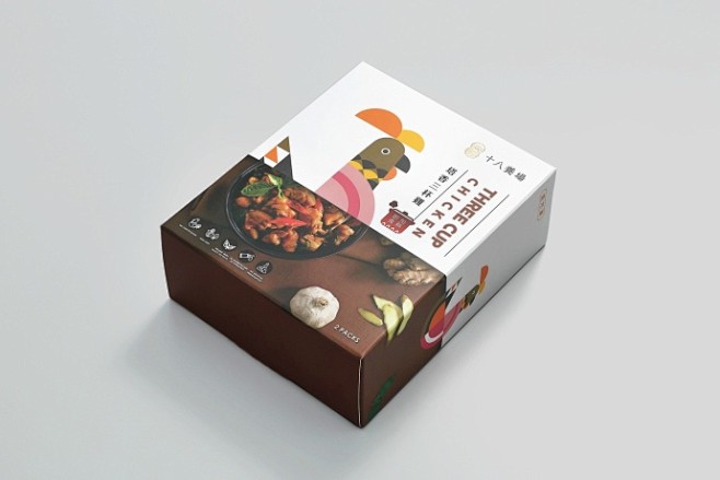18 Ranch即食鸡肉包装设计by V...