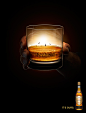 Powers Whiskey : Power’s whiskey is the second biggest Whiskey brand in Ireland and the images had to depict its honey notes, earthy tones, distinctive barley essence and show the familiar warmth felt from holding a cup of Power’s.
