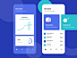 Finance & Banking App design craft human 2019 2020 trend google apple microsoft iphone x pixel dark  data  interface account  banking  bitcoin hybrid mobile phone material  money ios interaction  ios  loan animation  chat  credit statistics  ui  ux ap